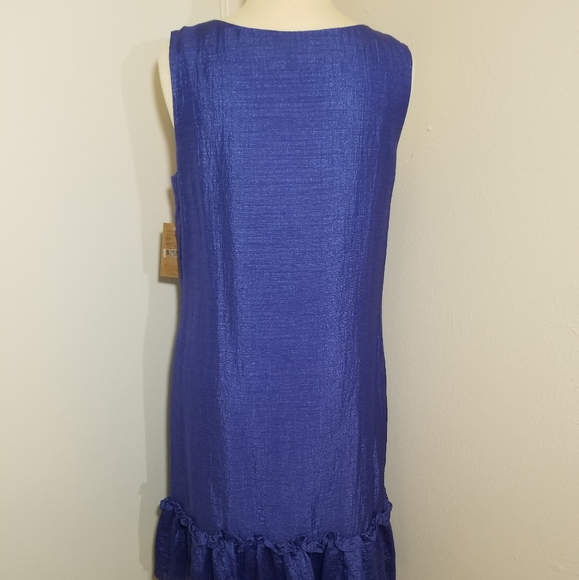 NWT! CREMIEUX MARILYN BLUEBERRY DRESS (6) - Picture 9 of 12